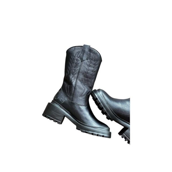 Tex Combat Caña Media Bordadas