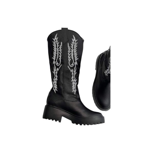 Tex Combat Caña Alta Bordadas