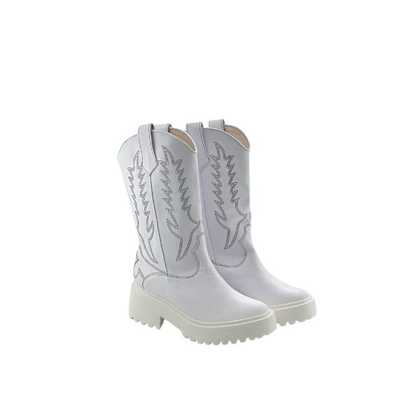 Tex Combat Caña Media Bordadas
